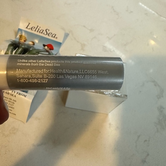 Lelia Sea Dead Sea Nourishing Cream 1.69 Oz & Lip Balm 4.6 grams New Sealed - Picture 7 of 9